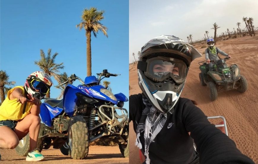 Quad biking in Palm Grove Marrakech