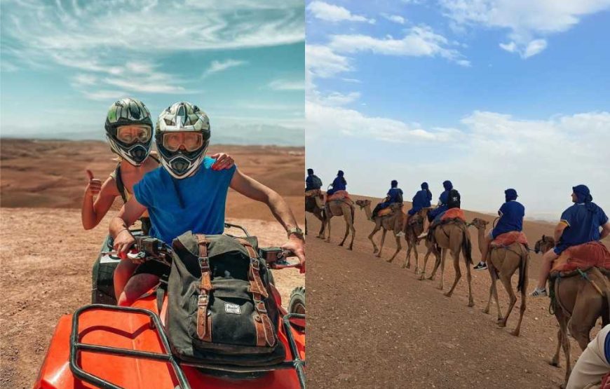 Quad biking in Palm Grove Marrakech
