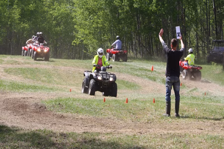 Learning to Ride a Quad Bike