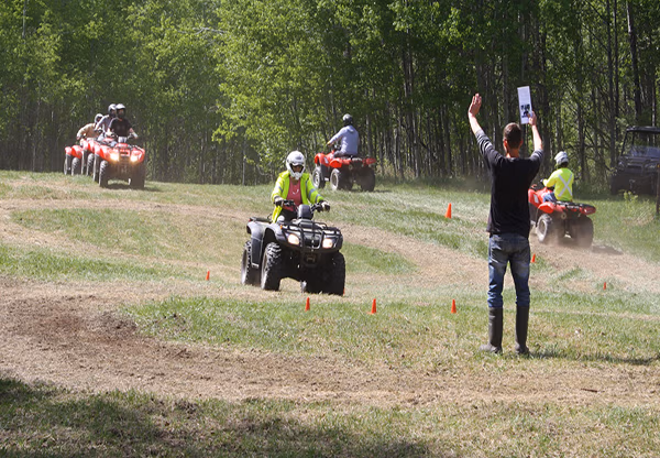 Learning to Ride a Quad Bike