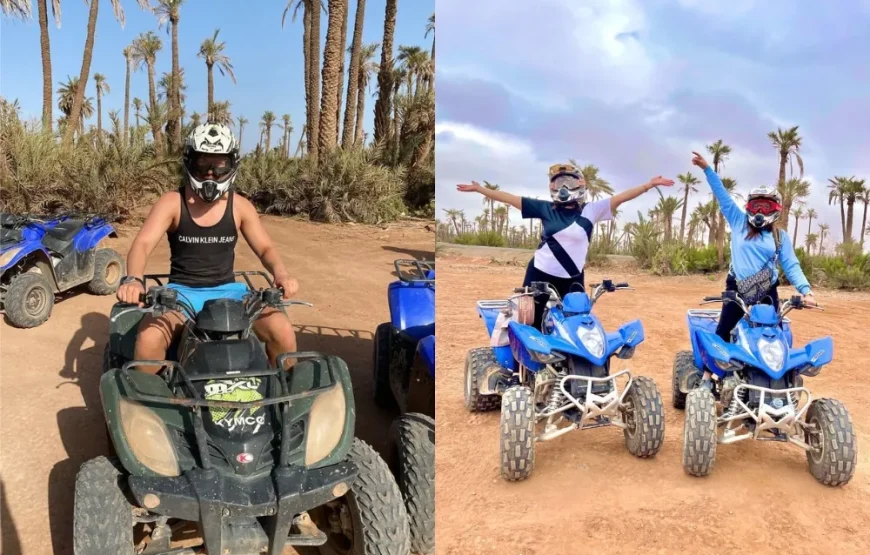 Quad biking in Palm Grove Marrakech